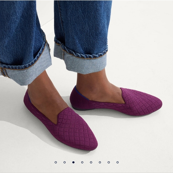 EUC Rothy's Almond Loafer Plum 10 - Picture 2 of 6